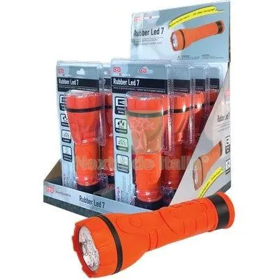 Torcia LED Rubber LED 7 Expo Luce Quadra Lumen 115 2XTORCIE D NON Incluse CF=PZ 8 — Illuminazione — rif. FERX.VIR7400868 Torcia LED Rubber LED 7 Expo Luce Quadra Lumen 115 2XTORCIE D NON Incluse CF=PZ 8 — Illuminazione — rif. FERX.VIR7400868