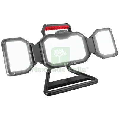 Proiettore LED Strike + Base STK-T Century Ricaricabile W 30 Naturale LN 2500 IP65 — Illuminazione — rif. FERX.VIR7400885 Proiettore LED Strike + Base STK-T Century Ricaricabile W 30 Naturale LN 2500 IP65 — Illuminazione — rif. FERX.VIR7400885