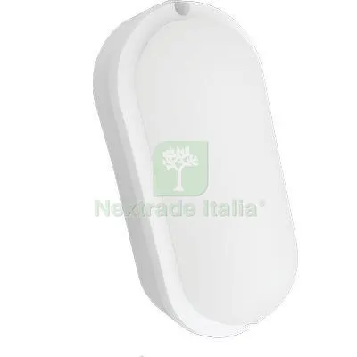 Plafoniera LED Eco Easy Ovale Century Bianca Volt 230 W 18 NAT LN 1055 IP64 Colore Bianco LMN 1055 Lux Naturale — Illuminazione — rif. FERX.VIR7400916 Plafoniera LED Eco Easy Ovale Century Bianca Volt 230 W 18 NAT LN 1055 IP64 Colore Bianco LMN 1055 Lux Naturale — Illuminazione — rif. FERX.VIR7400916