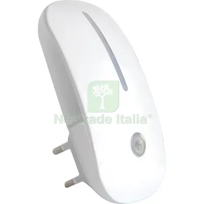 4PZ Luce LED Crepuscolare Mouse Century Volt 230 W 0,6 NAT LN 50 2P 10A — Illuminazione — rif. FERX.VIR7401078