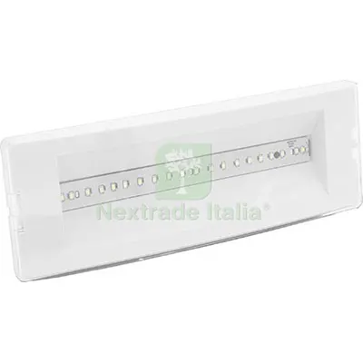 Lampada Emergenza LED Sicura Century Volt 230 W 2 NAT LN 210 HR 3 MM 290X101 H.MM 64 LMN 210 — Illuminazione — rif. FERX.VIR7401080 Lampada Emergenza LED Sicura Century Volt 230 W 2 NAT LN 210 HR 3 MM 290X101 H.MM 64 LMN 210 — Illuminazione — rif. FERX.VIR7401080