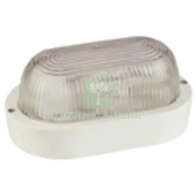 2PZ Plafoniera PPL Ovale Bianco Volt 230 Watt Max 60 E27 CM 21X12 H.CM 9,5 — Illuminazione — rif. FERX.VIR7401791