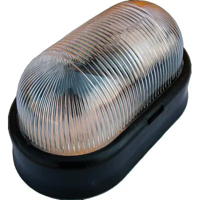 2PZ Plafoniera PPL + Vetro Ovale Nero Volt 230 W Max 60 E27 CM 10,5X18,5 H.CM 9,5 — Illuminazione — rif. FERX.VIR7401793 2PZ Plafoniera PPL + Vetro Ovale Nero Volt 230 W Max 60 E27 CM 10,5X18,5 H.CM 9,5 — Illuminazione — rif. FERX.VIR7401793