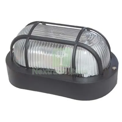 2PZ Plafoniera PPL Griglia Ovale Nero Volt 230 Watt Max 60 E27 CM 21X12 H.CM 9,5 — Illuminazione — rif. FERX.VIR7401795 2PZ Plafoniera PPL Griglia Ovale Nero Volt 230 Watt Max 60 E27 CM 21X12 H.CM 9,5 — Illuminazione — rif. FERX.VIR7401795