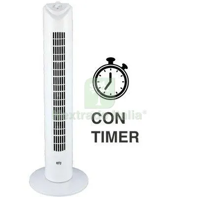 Ventilatore Torre Effe Volt 230 Watt 45 H.MM 810 Timer + Rotazione W 45 — Ventilatori e aspiratori — rif. FERX.VIR7401819 Ventilatore Torre Effe Volt 230 Watt 45 H.MM 810 Timer + Rotazione W 45 — Ventilatori e aspiratori — rif. FERX.VIR7401819