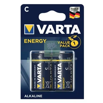 6CF Pila Mezza Torcia C Energy Varta Alcalina Volt 1,5 CF=PZ 2 — Illuminazione — rif. FERX.VIR7401932