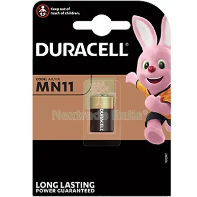 10PZ PILA SPECIALISTICA MN11 DURACELL ALCALINA VOLT 6,0 — Batterie e caricabatterie — rif. FERX.VIR7402014 10PZ PILA SPECIALISTICA MN11 DURACELL ALCALINA VOLT 6,0 — Batterie e caricabatterie — rif. FERX.VIR7402014