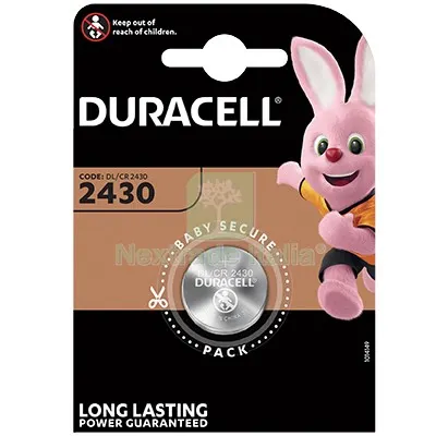 10PZ PILA SPECIALISTICA 2430 DURACELL LITIO VOLT 3,0 — Batterie e caricabatterie — rif. FERX.VIR7402026