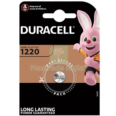 10PZ PILA SPECIALISTICA 1220 DURACELL LITIO VOLT 3,0 — Batterie e caricabatterie — rif. FERX.VIR7402030