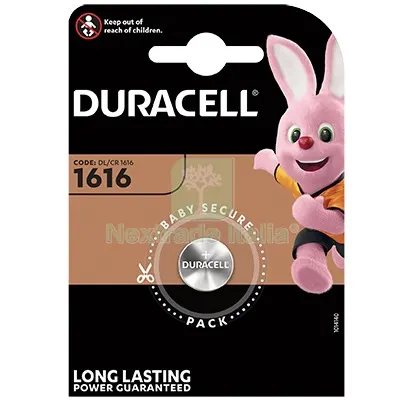 10PZ PILA SPECIALISTICA 1616 DURACELL LITIO VOLT 3,0 — Batterie e caricabatterie — rif. FERX.VIR7402031