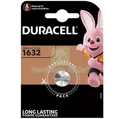 10PZ PILA SPECIALISTICA 1632 DURACELL LITIO VOLT 3,0 — Batterie e caricabatterie — rif. FERX.VIR7402033