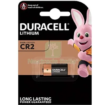 10PZ PILA SPECIALISTICA CR2 DURACELL LITIO VOLT 3,0 — Batterie e caricabatterie — rif. FERX.VIR7402051