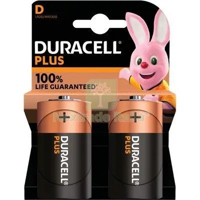 10CF PILA TORCIA D PLUS100 POWER DURACELL ALCALINA VOLT 1,5 CF=PZ 2 — Batterie e caricabatterie — rif. FERX.VIR7402079