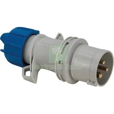 2PZ SPINA MOBILE INDUSTRIALE BLU FME 2P+T 16A IP55 Mod IP55 — Interruttori e prese — rif. FERX.VIR7403031 2PZ SPINA MOBILE INDUSTRIALE BLU FME 2P+T 16A IP55 Mod IP55 — Interruttori e prese — rif. FERX.VIR7403031