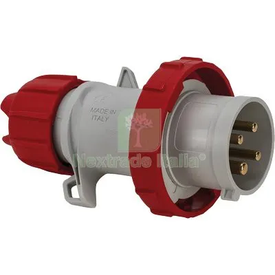 SPINA MOBILE INDUSTRIALE ROSSA FME 3P+T 16A IP67 Mod IP67 — Interruttori e prese — rif. FERX.VIR7403036 SPINA MOBILE INDUSTRIALE ROSSA FME 3P+T 16A IP67 Mod IP67 — Interruttori e prese — rif. FERX.VIR7403036