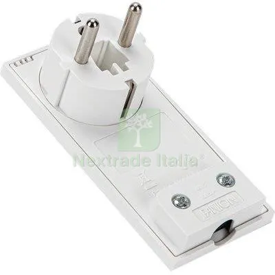 2PZ Spina Mobile Ribassata Schuko Clock FME Bianco 2P+T 16A a 16 Colore Bianco — Interruttori e prese — rif. FERX.VIR7403124 2PZ Spina Mobile Ribassata Schuko Clock FME Bianco 2P+T 16A a 16 Colore Bianco — Interruttori e prese — rif. FERX.VIR7403124