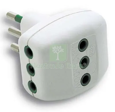 5PZ ADATTATORE TRIPLO 10A-10A FME BIANCO 2P+T A 10 — Interruttori e prese — rif. FERX.VIR7403169 5PZ ADATTATORE TRIPLO 10A-10A FME BIANCO 2P+T A 10 — Interruttori e prese — rif. FERX.VIR7403169