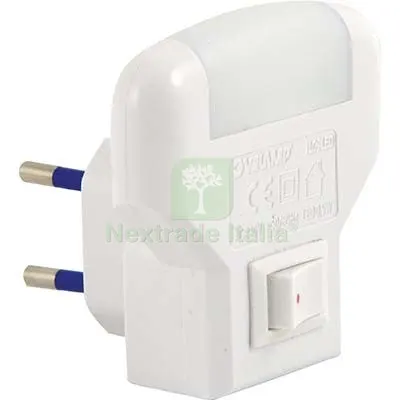 4PZ Luce LED Spia Notturna Velamp Volt 230 2P 10A — Illuminazione — rif. FERX.VIR7403255