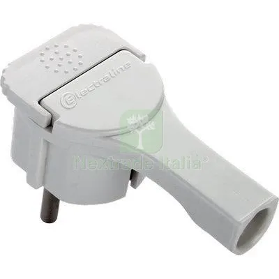 5PZ SPINA MOBILE SCHUKO RIBASSATA ELECTRALINE BIANCO 2P+T 16A A 16 — Interruttori e prese — rif. FERX.VIR7403271 5PZ SPINA MOBILE SCHUKO RIBASSATA ELECTRALINE BIANCO 2P+T 16A A 16 — Interruttori e prese — rif. FERX.VIR7403271