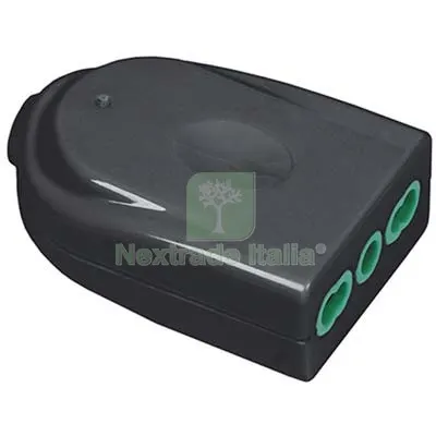 10PZ Presa Mobile Garanti Nero 2P+T 16A Bipasso a 16 Colore Nero — Illuminazione — rif. FERX.VIR7403280