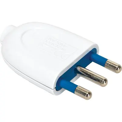 12PZ Spina Mobile Aigostar Bianco 2P+T 16A — Arredo — rif. FERX.VIR7403311
