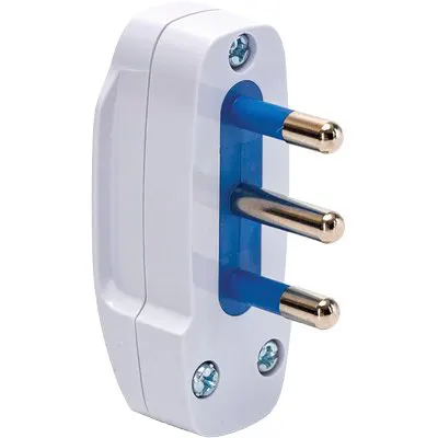 12PZ Spina Mobile Ribassata Aigostar Bianco 2P+T 16A — Interruttori e prese — rif. FERX.VIR7403319 12PZ Spina Mobile Ribassata Aigostar Bianco 2P+T 16A — Interruttori e prese — rif. FERX.VIR7403319