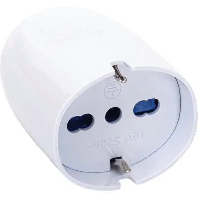 10PZ PRESA MOBILE SCHUKO AIGOSTAR BIANCO 2P+T 16A — Interruttori e prese — rif. FERX.VIR7403323 10PZ PRESA MOBILE SCHUKO AIGOSTAR BIANCO 2P+T 16A — Interruttori e prese — rif. FERX.VIR7403323