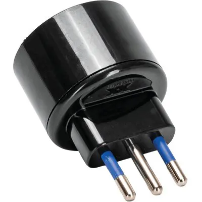 10PZ Adattatore Schuko Aigostar Nero 2P+T 10A — Interruttori e prese — rif. FERX.VIR7403335 10PZ Adattatore Schuko Aigostar Nero 2P+T 10A — Interruttori e prese — rif. FERX.VIR7403335
