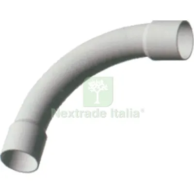 50PZ CURVA 90° IP40 X TUBO RIGIDO PVC GRIGIO MM 16 — Tubi e raccordi — rif. FERX.VIR7403750 50PZ CURVA 90° IP40 X TUBO RIGIDO PVC GRIGIO MM 16 — Tubi e raccordi — rif. FERX.VIR7403750