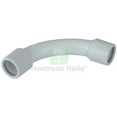 10PZ CURVA 90° IP65 X TUBO RIGIDO PVC GRIGIO MM 20 — Tubi e raccordi — rif. FERX.VIR7404702 10PZ CURVA 90° IP65 X TUBO RIGIDO PVC GRIGIO MM 20 — Tubi e raccordi — rif. FERX.VIR7404702