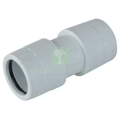 50PZ MANICOTTO IP65 X TUBO RIGIDO PVC GRIGIO MM 20 — Tubi e raccordi — rif. FERX.VIR7404708 50PZ MANICOTTO IP65 X TUBO RIGIDO PVC GRIGIO MM 20 — Tubi e raccordi — rif. FERX.VIR7404708