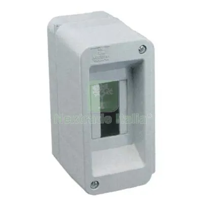 5PZ Centralino Senza Portello Marlanvil Moduli 1/2 MM 55X135 H.MM 80 MM 55x135x80 Posti 1/2 — Canaline e centralini — rif. FERX.VIR7404902