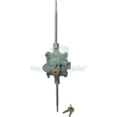 Serratura Contatore Enel GMI/GTI VTR Grigia C.TONDO + Impronta Enel — Serrature e cilindri — rif. FERX.VIR7405033