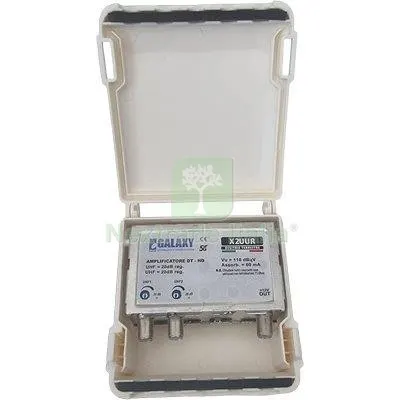 Amplificatore TV Esterno Digitale Terrestre 5G Ingresso 2 Uscita 1 Guadagno 10/20 DB — Telecomandi e ricambi — rif. FERX.VIR7405114 Amplificatore TV Esterno Digitale Terrestre 5G Ingresso 2 Uscita 1 Guadagno 10/20 DB — Telecomandi e ricambi — rif. FERX.VIR7405114