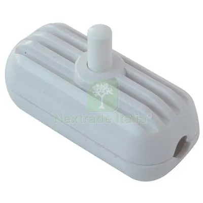 10PZ INTERRUTTORE PASSAFILO BIANCO Colore Bianco — Interruttori e prese — rif. FERX.VIR7406251