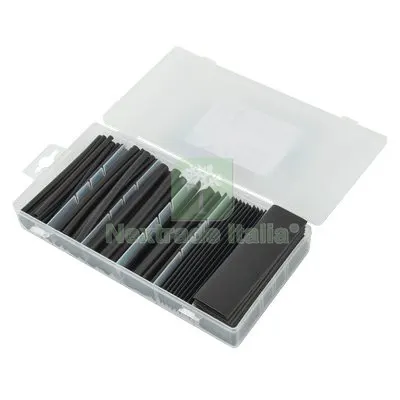 Guaina Termorestringente in Kit 59229 Electraline Nero MM 1,5-9 CF=PZ 90 — Cavi e fili — rif. FERX.VIR7406447