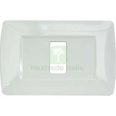 5CF Placca Coprifrutti Magic Line Nylon Bianco Posti 1 MM 120X80 CF=PZ 2 Colore Bianco — Interruttori e prese — rif. FERX.VIR7407412