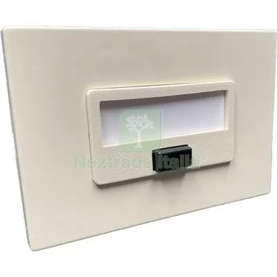 2PZ Campanello Venus Marlanvil Volt 250 a 4 Placca ABS — Interruttori e prese — rif. FERX.VIR7408012