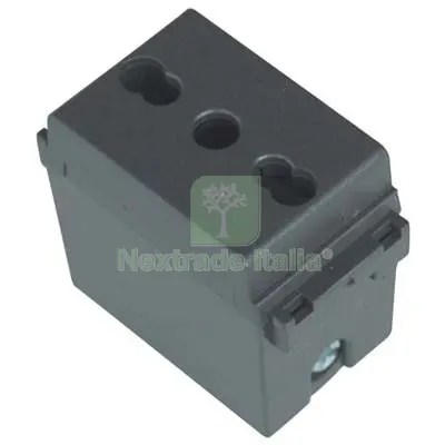 6PZ PRESA ARC MARLANVIL VOLT 250 A 10/16 2P+T Colore Nero — Interruttori e prese — rif. FERX.VIR7409020 6PZ PRESA ARC MARLANVIL VOLT 250 A 10/16 2P+T Colore Nero — Interruttori e prese — rif. FERX.VIR7409020