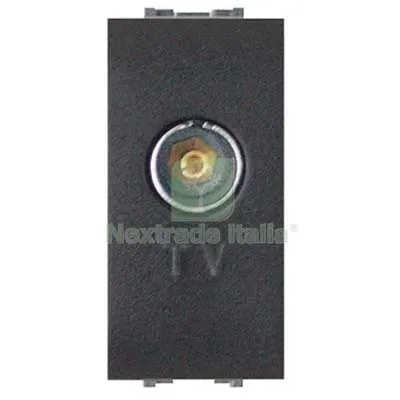 6PZ Presa TV Passante Onda Marlanvil MM 9,5 Colore Grigio — Interruttori e prese — rif. FERX.VIR7409226 6PZ Presa TV Passante Onda Marlanvil MM 9,5 Colore Grigio — Interruttori e prese — rif. FERX.VIR7409226