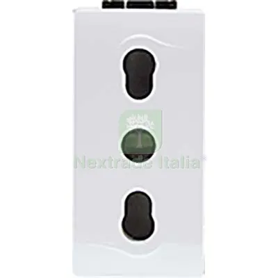 6PZ PRESA AQUA MARLANVIL VOLT 250 A 10/16 2P+T Colore Bianco — Interruttori e prese — rif. FERX.VIR7409266 6PZ PRESA AQUA MARLANVIL VOLT 250 A 10/16 2P+T Colore Bianco — Interruttori e prese — rif. FERX.VIR7409266