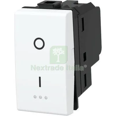8PZ Interruttore Bipolare ABM Bianco Volt 250 a 20 — Interruttori e prese — rif. FERX.VIR7409273 8PZ Interruttore Bipolare ABM Bianco Volt 250 a 20 — Interruttori e prese — rif. FERX.VIR7409273