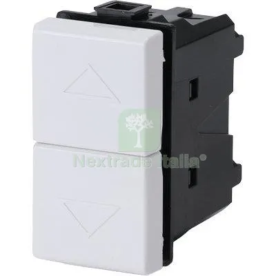 8PZ Pulsante Unipolare Doppio ABM Bianco Volt 250 a 16 Colore Bianco — Interruttori e prese — rif. FERX.VIR7409275 8PZ Pulsante Unipolare Doppio ABM Bianco Volt 250 a 16 Colore Bianco — Interruttori e prese — rif. FERX.VIR7409275