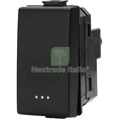 8PZ DEVIATORE UNIPOLARE ABM NERO VOLT 250 A 16 Colore Nero — Rubinetti e valvole — rif. FERX.VIR7409312 8PZ DEVIATORE UNIPOLARE ABM NERO VOLT 250 A 16 Colore Nero — Rubinetti e valvole — rif. FERX.VIR7409312