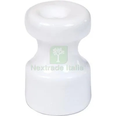 10PZ Isolatore Country FME Ceramica Bianco MM 16 Colore Bianco — Interruttori e prese — rif. FERX.VIR7409373 10PZ Isolatore Country FME Ceramica Bianco MM 16 Colore Bianco — Interruttori e prese — rif. FERX.VIR7409373