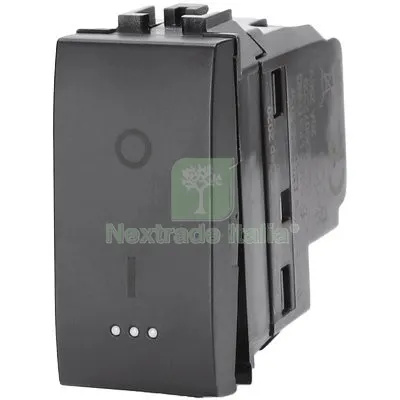 8PZ INTERRUTTORE BIPOLARE ABL NERO VOLT 250 A 20 Colore Nero — Interruttori e prese — rif. FERX.VIR7409393 8PZ INTERRUTTORE BIPOLARE ABL NERO VOLT 250 A 20 Colore Nero — Interruttori e prese — rif. FERX.VIR7409393