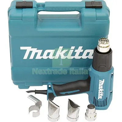 Sverniciatore Termico HG5030K Makita Volt 230 Watt 1600 W 1600 — Marchi utensili elettrici — rif. FERX.VIR7413436 Sverniciatore Termico HG5030K Makita Volt 230 Watt 1600 W 1600 — Marchi utensili elettrici — rif. FERX.VIR7413436
