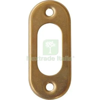 5CF Mostrina Ovale Foro Ovale 06027 Cisa Ottone MM 54X23 CF=PZ 2 MM 23x54 S MM 2,5 — Serrature e cilindri — rif. FERX.VIR7413485