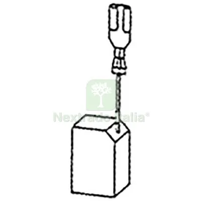 3CF CARBONCINO BOSCH Z0167 PORTA GRAFITE MM 5X 8 H.MM 15,5 CF=PZ 2 MM 5x8x15,5 — Accessori e ricambi utensili elettrici — rif. FERX.VIR7414116
