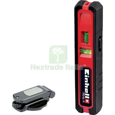 LIVELLA LASER TC-LL 1 EINHELL MT 20 + SUPPORTO PARETE — Misurazione e taglio manuale — rif. FERX.VIR7417111 LIVELLA LASER TC-LL 1 EINHELL MT 20 + SUPPORTO PARETE — Misurazione e taglio manuale — rif. FERX.VIR7417111